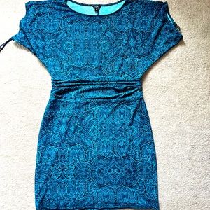 Ann Taylor Printed Dolman Sleeve Dress